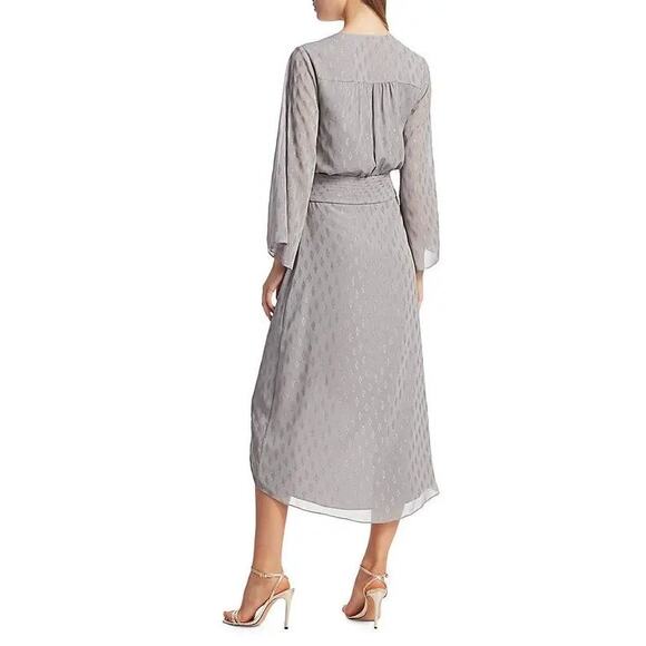 RAMY BROOK Julie Diamond Faux Wrap Midi Dress Size 2 New with Tags - Picture 6 of 11